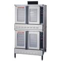 Blodgett DFG-200 Bakery Depth Double Full Size Nautral Gas Commercial Convection Oven - 60, 000 BTU, NG, Stainless Steel, Gas Type: NG