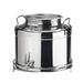 Cal-Mil 3497-3BEV 3 Gallon Round Stainless Steel Beverage Dispenser - Silver