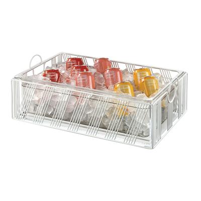Cal-Mil 41115-12-15 Ice Housing w/ White Melamine Ice Pan - 21