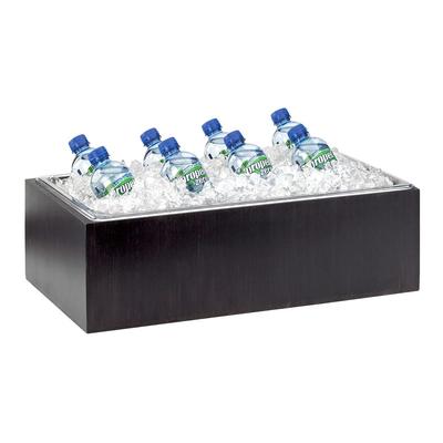 Cal-Mil 475-12-96 Rectangular Ice Housing - 20"L x 12"W x 6 1/2"H, Midnight Bamboo, Brown
