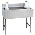 Advance Tabco CRI-12-30 30" Underbar Basics Cocktail Station w/ 98 lb Ice Bin, Stainless Steel, 30" x 21", 98-lb. Capacity