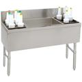 Advance Tabco PRC-24-54LR 54" Prestige Cocktail Station w/ 89 lb Ice Bin, Stainless Steel