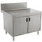 Advance Tabco PRSCD-24-42 42" Stationary Storage Cabinet w/ Hinged Doors, 29" Front To Back, Stainless Steel