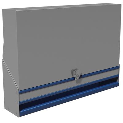 Advance Tabco PRSSR-18-LC 18" Single Tier Speed Rail w/ Locking Cover, Stainless Steel