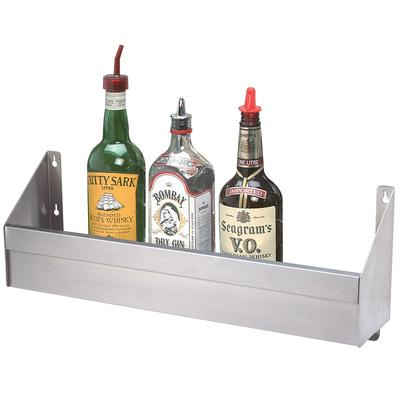 Advance Tabco SRK-18 18" Single Tier Bottle Rack w/ Keyhole, Stainless Steel