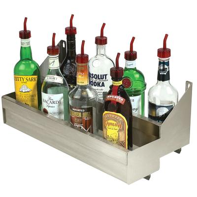 Advance Tabco SRKD-30 29" Double Tier Keyhole Bottle Rack, Stainless Steel