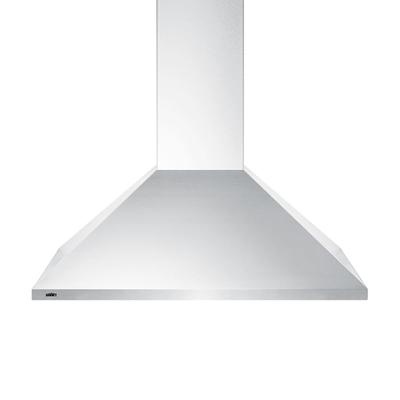 Summit SEH1536SS 36"W Wall Mount Range Hood w/ 3 Speed Fan - Stainless Steel, 115v, Silver