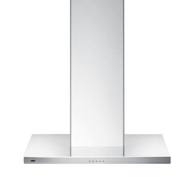 Summit SEH4630SS 30"W Wall Mount Range Hood w/ 3 Speed Fan - Stainless Steel, 115v, Silver