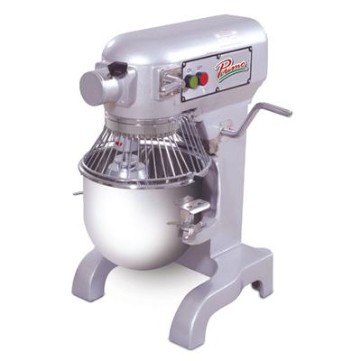 Primo PM-10 10 qt Planetary Commercial Mixer - Bench Model, 3/5 hp, 120v, Gray