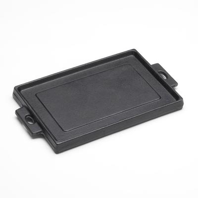 American Metalcraft CIG85 Rectangular Griddle Pan w/ Handles - 8 1/4" x 5 3/4", Cast Iron, Black