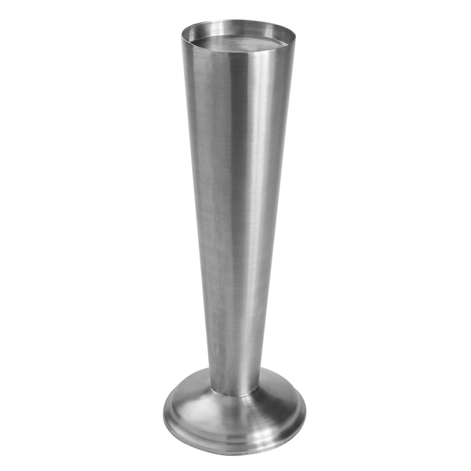 American Metalcraft SWBSTND 27" Wine Bucket Stand - Stainless Steel, Swirl Embossed, Silver