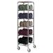 Dinex DX1173X80 5 Level Mobile Drying Rack for Dishes, Stainless Steel