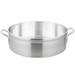 Vollrath 68218 18 qt Wear-Ever Classic Select Aluminum Brazier, Welded Handles, Silver