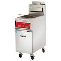 Vulcan 1VK45CF Commercial Gas Fryer - (1) 50 lb Vat, Floor Model, Liquid Propane, Computer Controls, KleenScreen Filtration System, Stainless Steel, Gas Type: LP