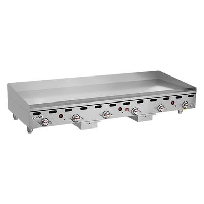 Vulcan 972RX LP 72" Gas Commercial Griddle w/ Thermostatic Controls - 1" Steel Plate, Liquid Propane, Stainless Steel, Gas Type: LP