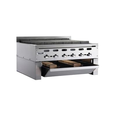 Vulcan SMOKER-VACB47 Wood Assist Achiever Smoker Base w/ 2 Grease Trays, Stainless Steel