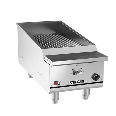 Vulcan VTEC14 NG 14 1/2" Countertop Charbroiler w/ Conversion Burner, Natural Gas, Stainless Steel, Gas Type: NG
