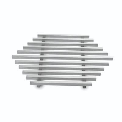 Rosseto SM224 Track Grill - Honeycomb Shape, Stainless, Stainless Steel