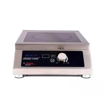 Spring USA SM-351C MAX Induction Countertop Induction Range w/ (1) Burner, 208-240v/1ph, Stainless Steel