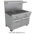Southbend 4483EE 48" 8 Burner Commercial Gas Range w/ Space Saver Oven, Natural Gas, Stainless Steel, Gas Type: NG