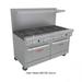 Southbend 4601AA-2TR 60" 6 Burner Commercial Gas Range w/ Griddle & (2) Convection Ovens, Liquid Propane, Stainless Steel, Gas Type: LP, 115 V