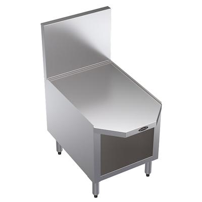 Krowne KR29-18FD Underbar Blender Station - Cabinet Base, 18" x 29" x 36 1/2", Stainless Steel