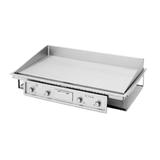 Wells G-246 49" Electric Commercial Griddle w/ Thermostatic Controls - 1" Steel Plate, 208-240v/1ph/3ph, Drop-In, Polished Steel, Stainless Steel