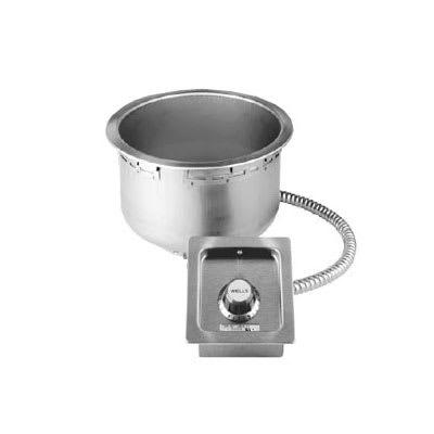 Wells SS-10TDU-120-QS 11 qt Drop In Soup Warmer w/ Thermostatic Controls, 120v, Stainless Steel