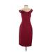 AQ/AQ Casual Dress - Party Cowl Neck Sleeveless: Red Print Dresses - Women's Size 0