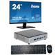 YNISEK Mini-PC i5-10210U 32 GB 2 TB M.2 SSD + Display 24P Tastatur + Maus, ohne OS