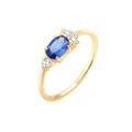 Elli PREMIUM Ring Damen blau, 54