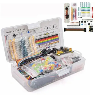 Kit di componenti elettronici fai-da-te Kit fai-da-te elettronico di avviamento di progetto con
