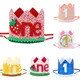 One Year Birthday Party Hat Crown 1st Birthday Crown Hats Princess for Baby First Birthday Girl Baby