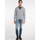 Dreimaster Strickjacke Herren grau, L