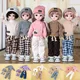 1/6 bjd 30cm Anime Puppe Mode Freizeit anzug Puppe Ersatz Kleidung Rock Zubehör Kinder Mädchen DIY