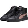 Winterboots PUMA "SMASH 3.0 MID WTR", Damen, Gr. 36, rosa (puma schwarz, rose gold), Synthetik, Leder, unifarben, sportlich, Schuhe, Sneakerboots, Winterschuhe, gefüttert