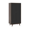 Armoire 2 portes 1 tiroir - H185 cm