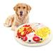 KYAIGUO Cat Dog Food Snuffle Mat Colorful Snuffle Mat for Dogs Durable Dog Cat Feeding Mat Interactive Puzzle Dog Food Mat Slow Feeding for Cats Dogs