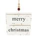 8" Reclaimed Wood Merry Christmas Wall Sign