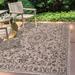 Jerash Ornate Medallion Brown/Beige 3 ft. x 5 ft. Indoor/Outdoor Area Rug