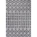 JONATHAN Y JONATHAN Y Portmany Moroccan Diamond Indoor/Outdoor Area Rug 4 X 6 - Dark Gray