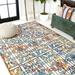 JONATHAN Y JONATHAN Y Tropics Ornate Trellis Indoor/Outdoor Area Rug 5 X 8