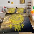 Home Bed Set Starry Sky and Dream Catcher Printed Home Textiles Fashionable Bed Cover Set Full (80 x90 )