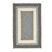 Colonial Mills Rug Montego Braided Rug - Bright Brown - 2 ft. x 10 ft.