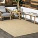 nuLOOM Nakia Transitional Indoor/Outdoor Area Rug 6 7 x 9 Natural