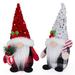 2pcs Christmas Gnome Tabletop Centerpiece Aesthetic Ornament Holiday Decoration