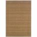 HomeRoots 506942 9 x 13 ft. Stain Resistant Indoor & Outdoor Area Rug Tan