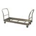 Triple with Two Handles Chill Tray Aluminum Dollies - 37.25 x 22.75 x 72.75 in.