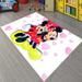 LaModaHome Non-Slip Rug Customized Cartoon Kids Room Rug Washable Mat Child Stain Resistant Living Room Kitchen Carpet - Size: 3 3X6 6ft(100X200cm)