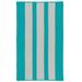 Rug Everglades Vertical Stripe Braided Area Rug Turquoise - 2 x 4 ft.